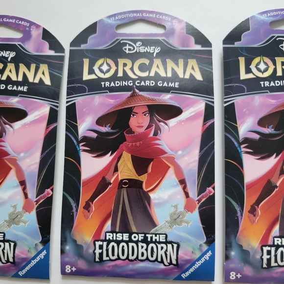 Disney Lorcana Floodborn booster packs, 3 new sealed boosters - Picture 6 of 6